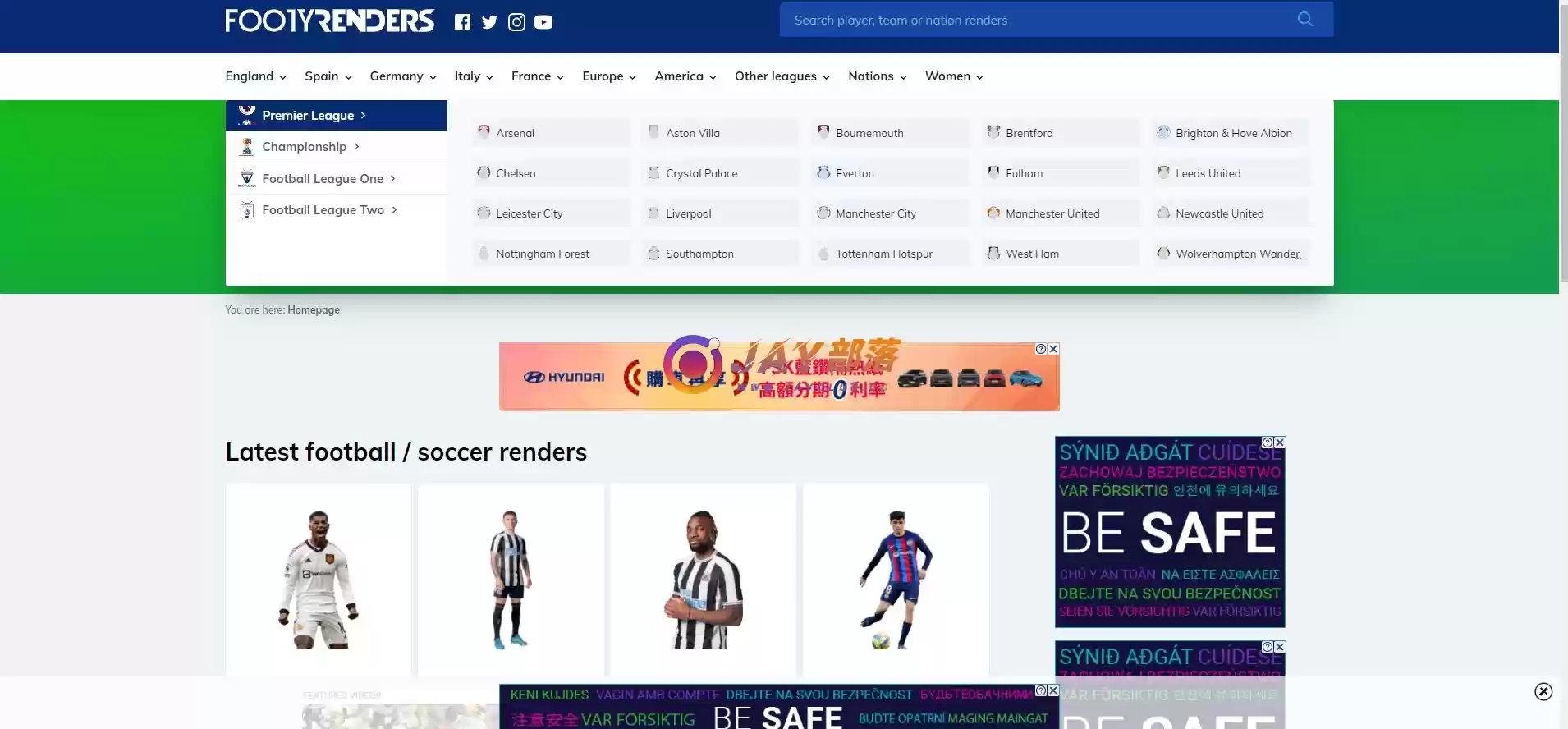 图片[1]-珍藏系列:FootyRenders 30000+足球球员PNG照片下载 - Jay的部落-Jay的部落