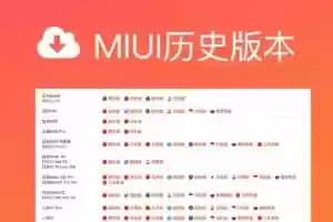 刷机党必备!国内外各MIUI历史版本下载/MIUI历史版本刷机包大全-Jay的部落